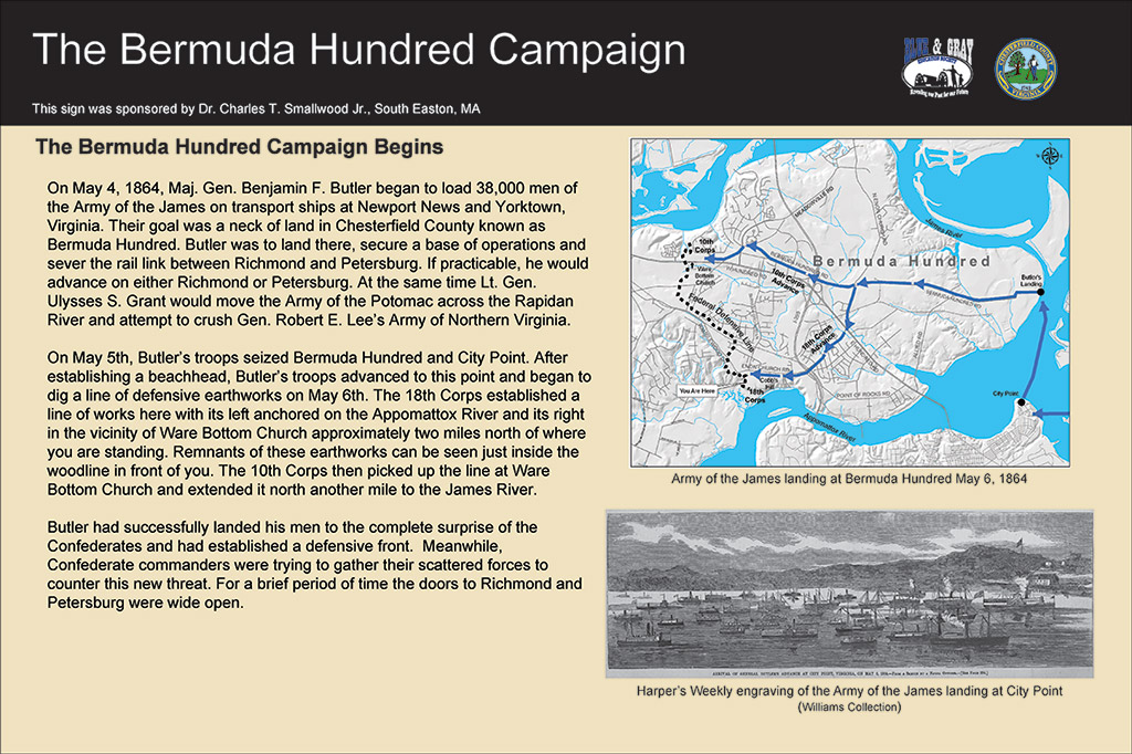 The Bermuda Hundred Campaign Begins