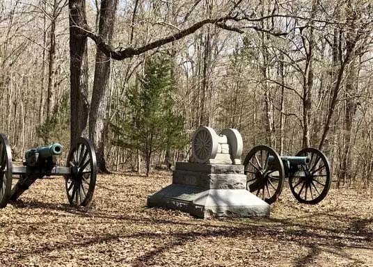 Image of cannons at Shiloh