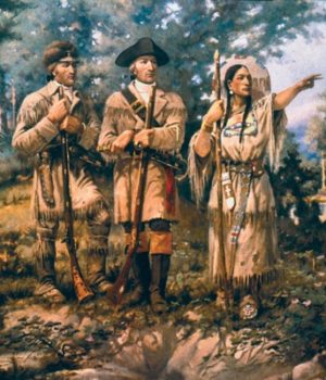Lewis and Clark at Three Forks